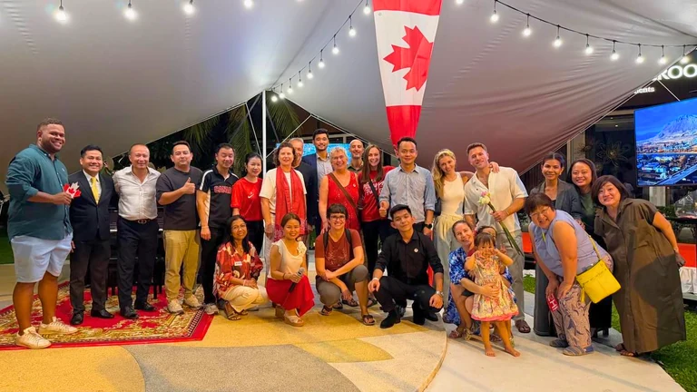 Canada Day celebration brings families and business community together in Phnom Penh
