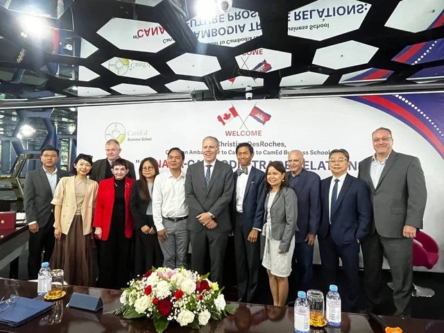 CamEd trade discussion explores Cambodia's appeal to Canadian business