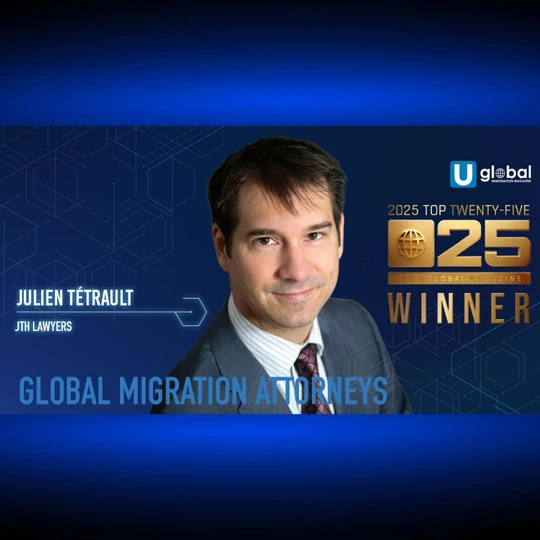 Julien Tétrault receives Uglobal migration-law recognition for a sixth year